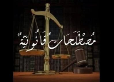 مصطلحات ومفاهيم قانونية عامة