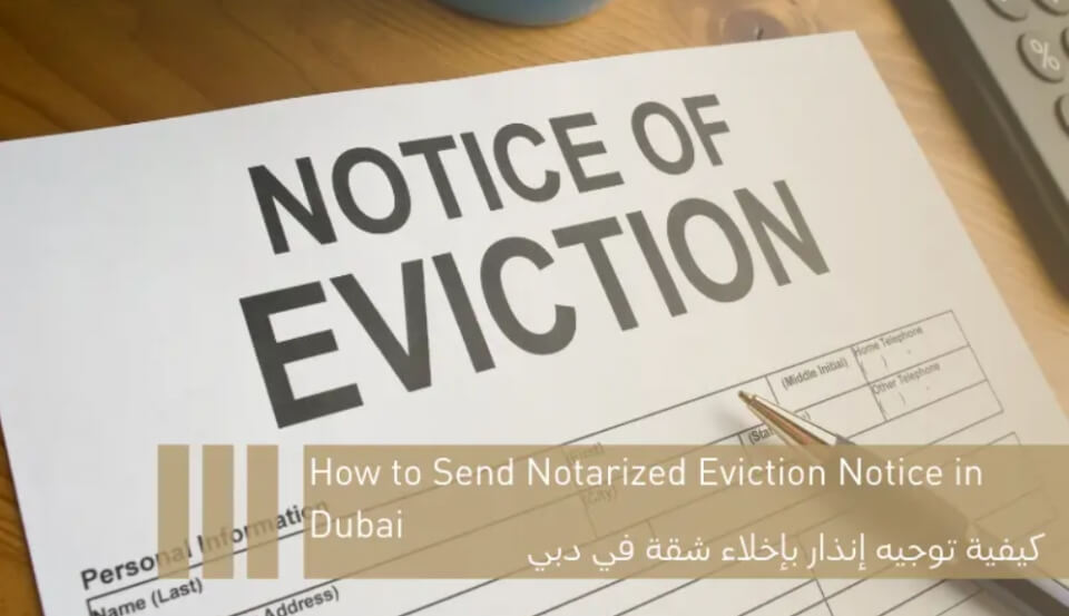 الإنذارات القانونية في قانون الإيجارات بدبي